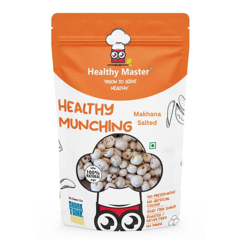 Healthy Master Crispy Fox Nuts |Makhana | Salted Flavour